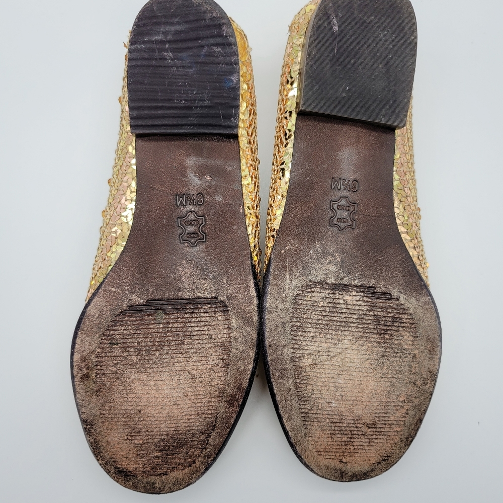 Michael Michael Kors Rose /Gold Sequin Loafers - Picture 12 of 16